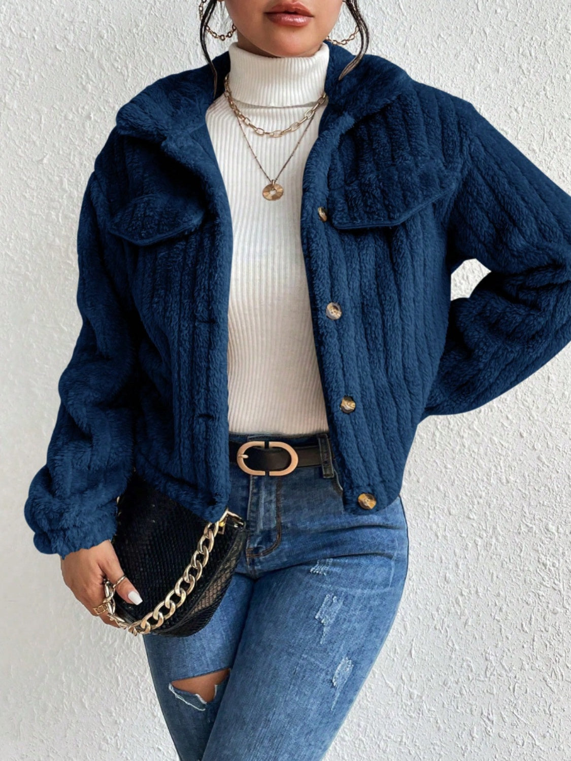 Fuzzy | Geacă de primăvară călduroasă