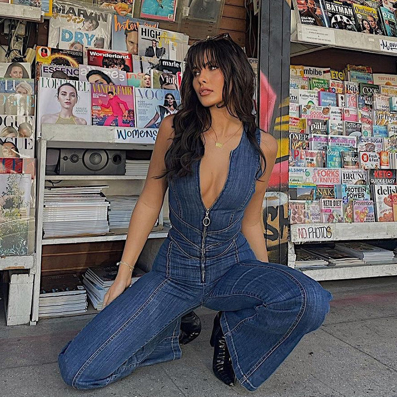 Julie | Salopetă din Denim