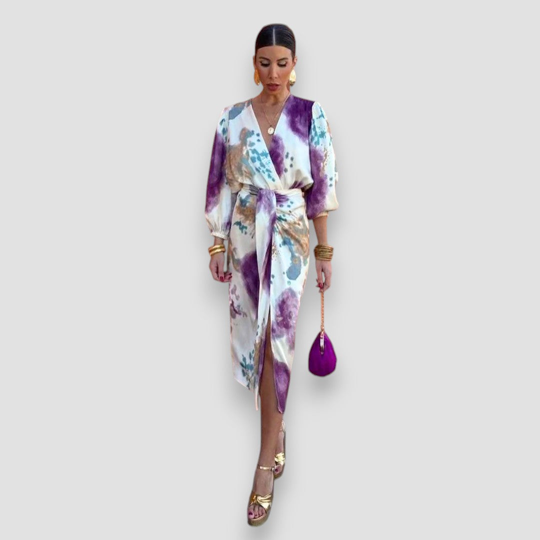Larissa | Rochie Elegantă cu Decolteu în V