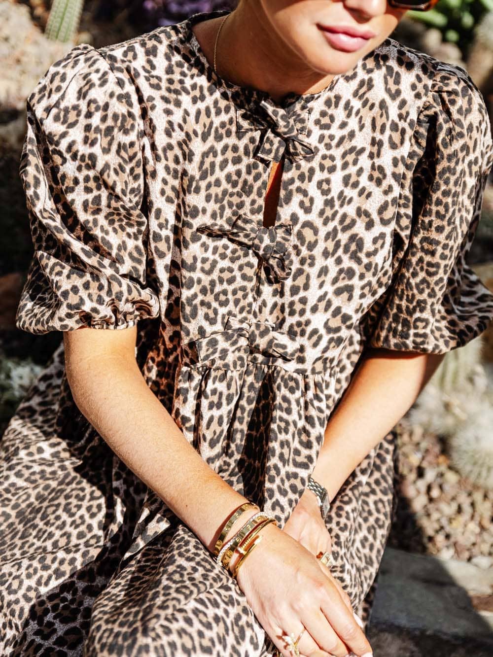 Leopard | Rochie tip cămașă