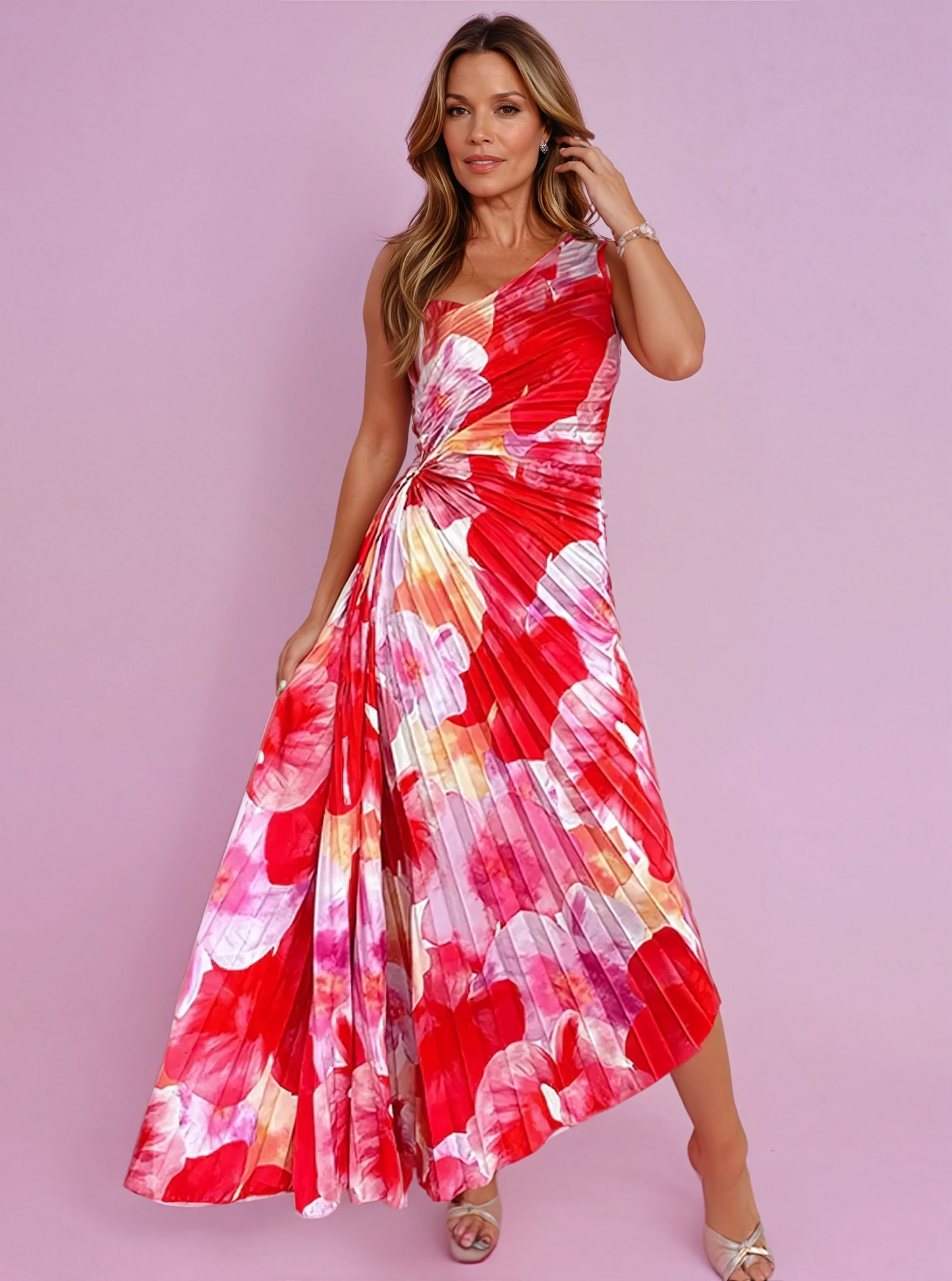 Katie | Rochie de Vară Plisată ( Aproape epuizată )