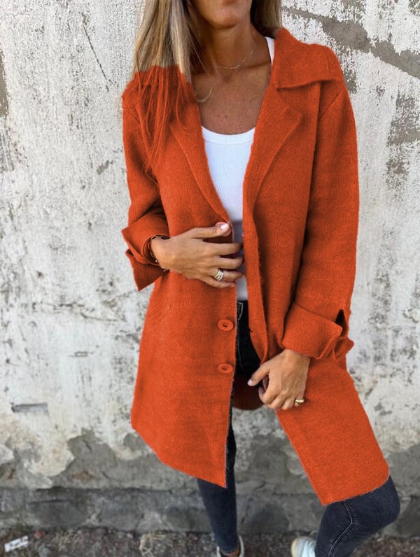 Baylea | Palton casual din lână