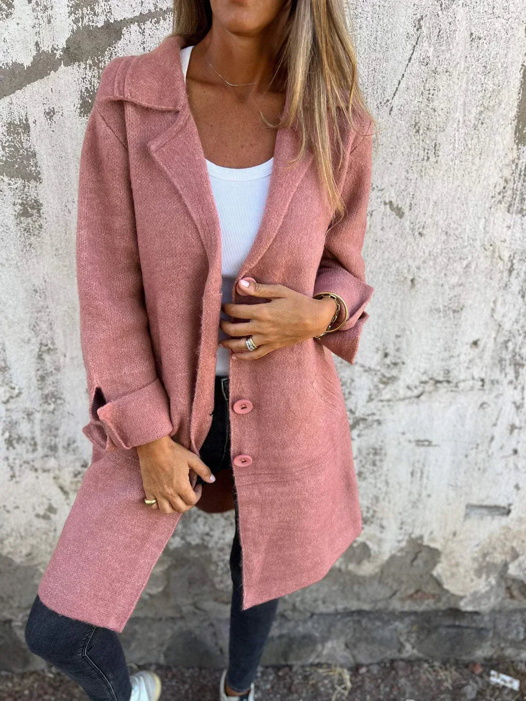 Baylea | Palton casual din lână