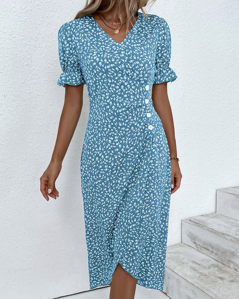 Rosa | Rochie elegantă tip wrap