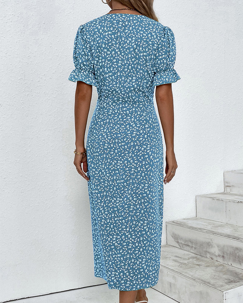 Rosa | Rochie elegantă tip wrap