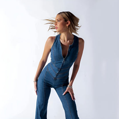 Julie | Salopetă din Denim