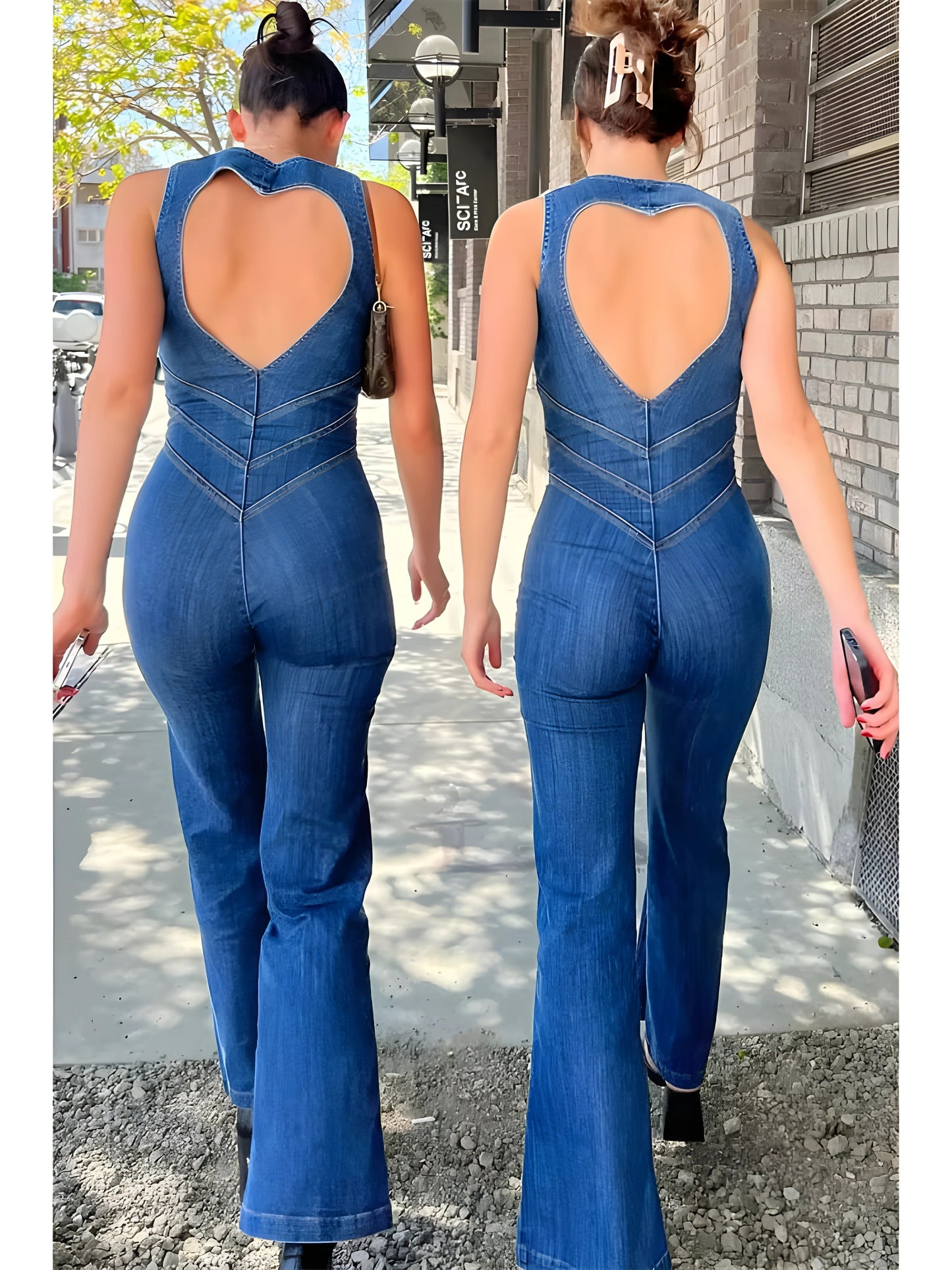 Julie | Salopetă din Denim