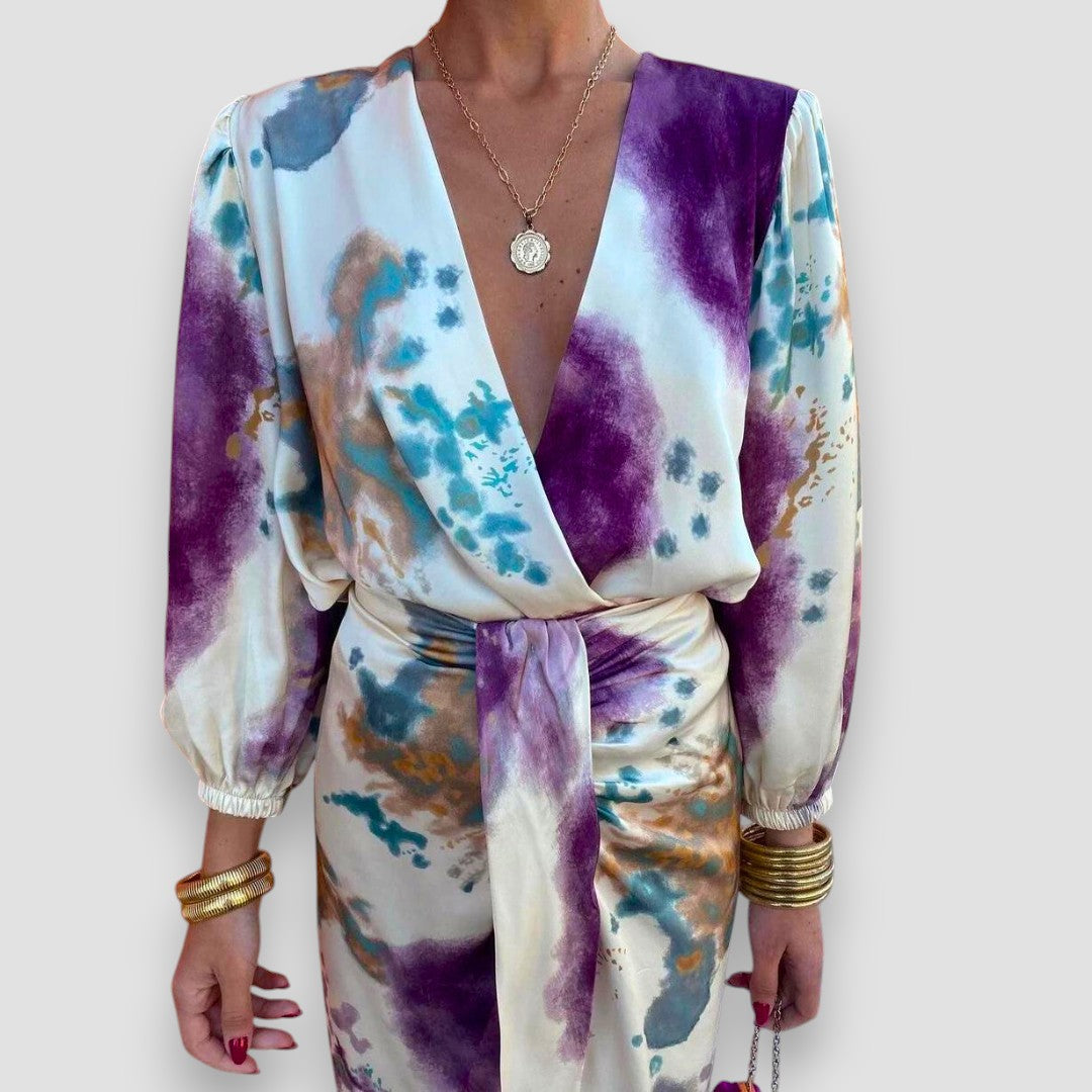 Larissa | Rochie Elegantă cu Decolteu în V