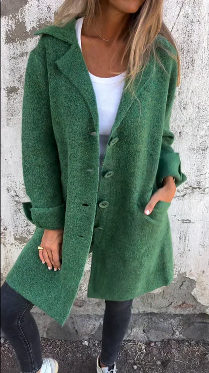 Baylea | Palton casual din lână