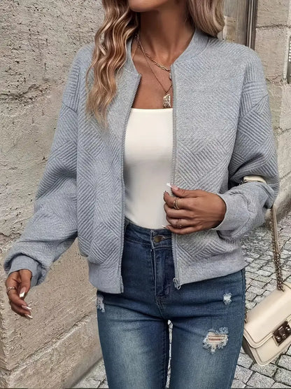 LIVIA | Jachetă de primăvară cu fermoar