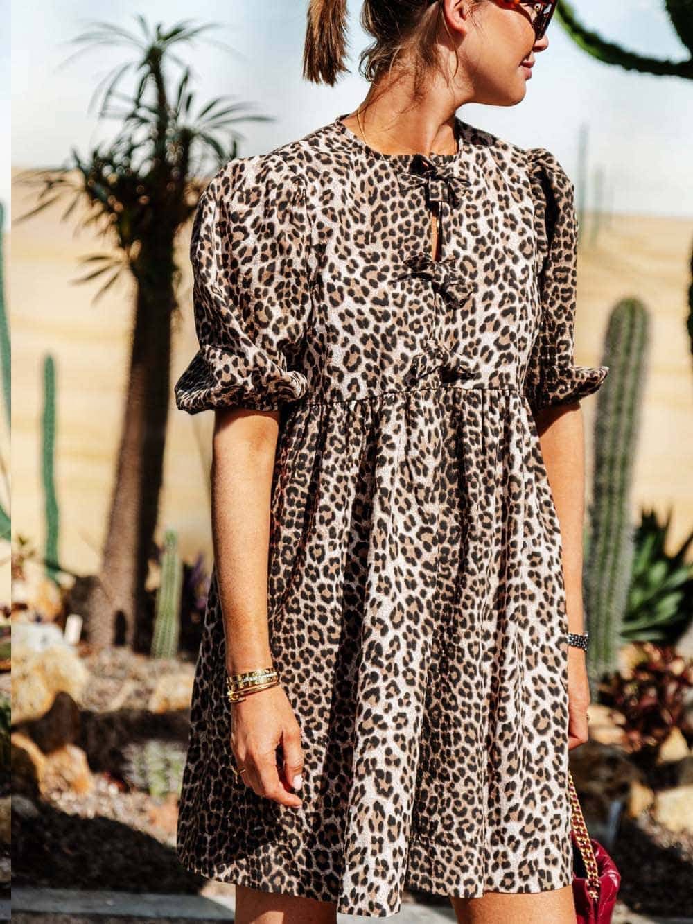 Leopard | Rochie tip cămașă