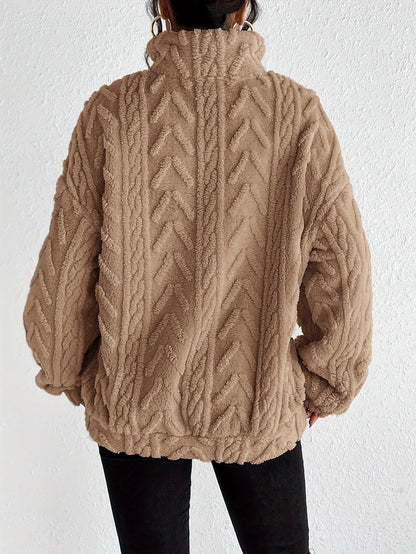 Amoria | Knitted Fleece Sweater