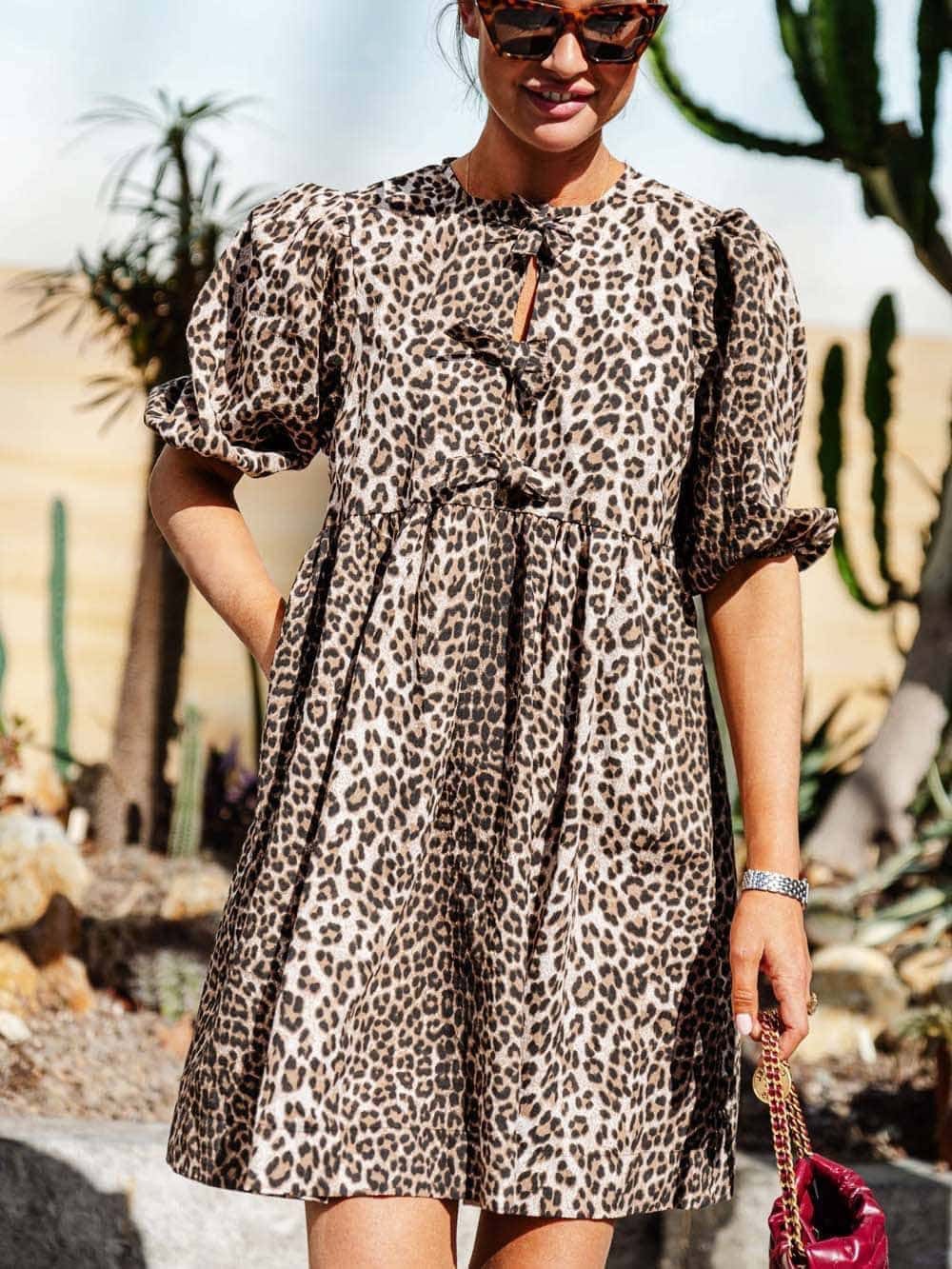 Leopard | Rochie tip cămașă