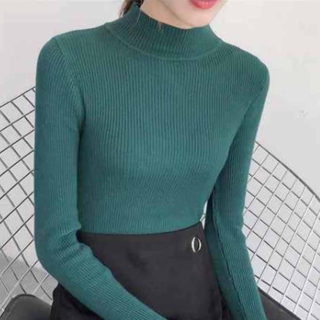 Amoria | Fiene Half-Turtleneck Sweater