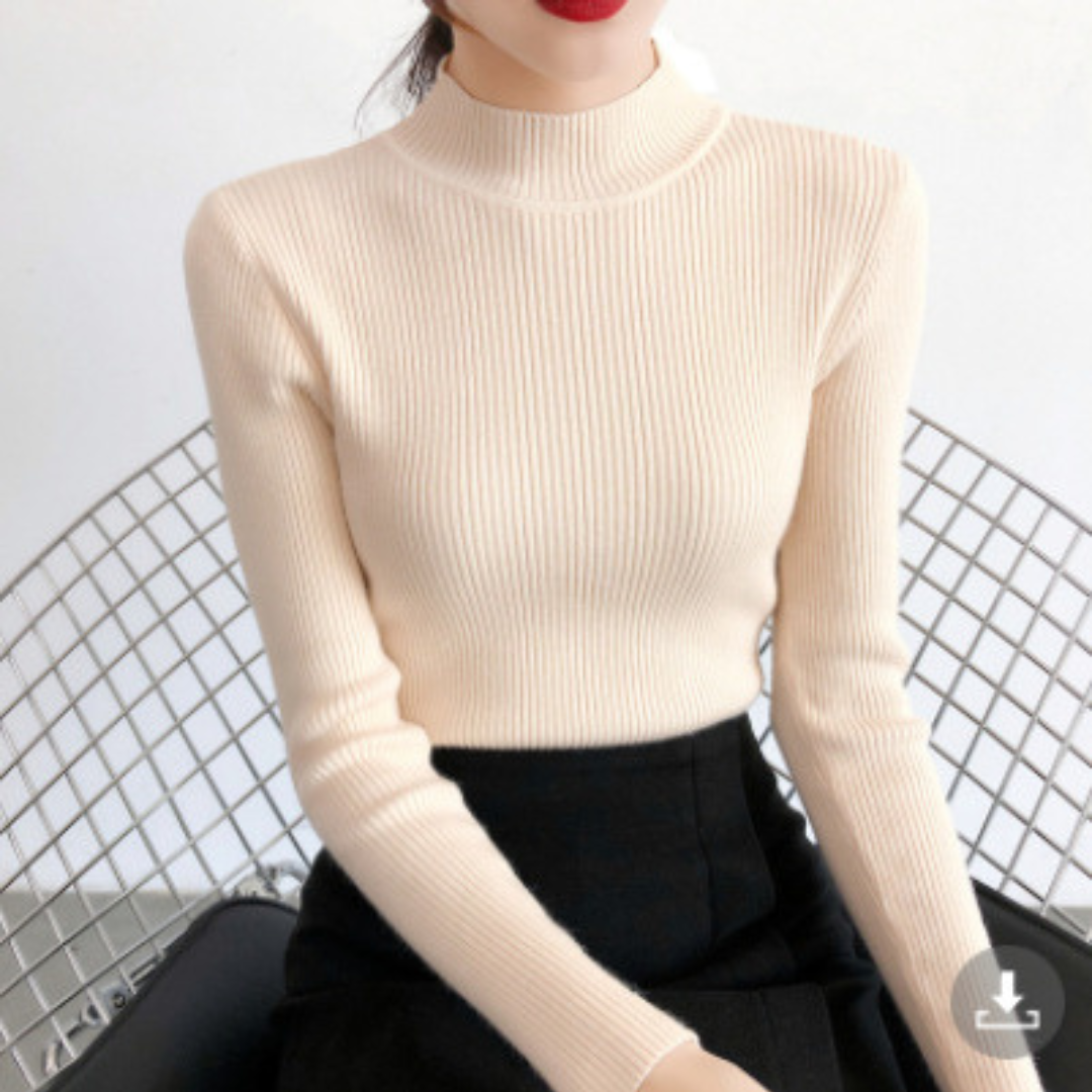 Amoria | Fiene Half-Turtleneck Sweater