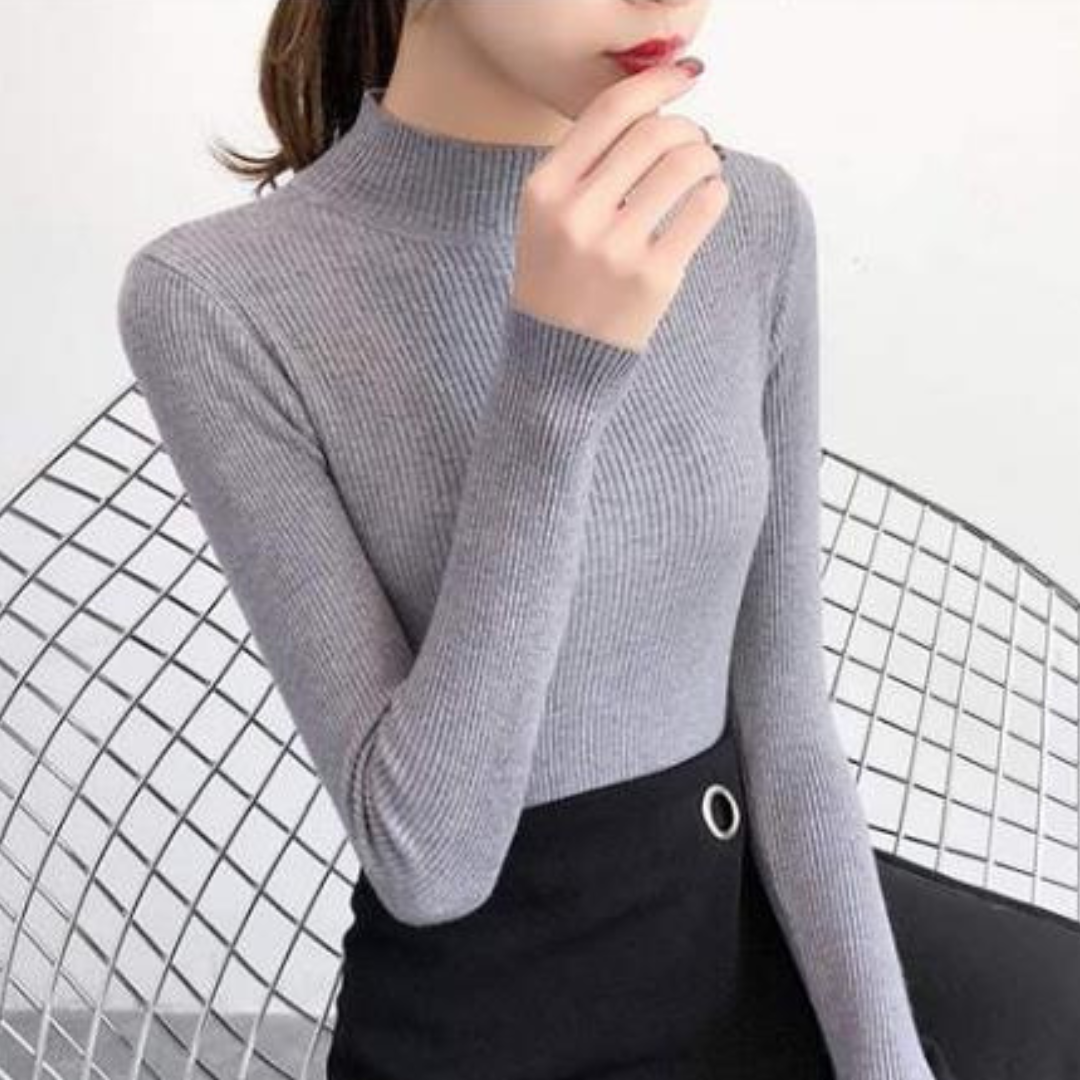 Amoria | Fiene Half-Turtleneck Sweater