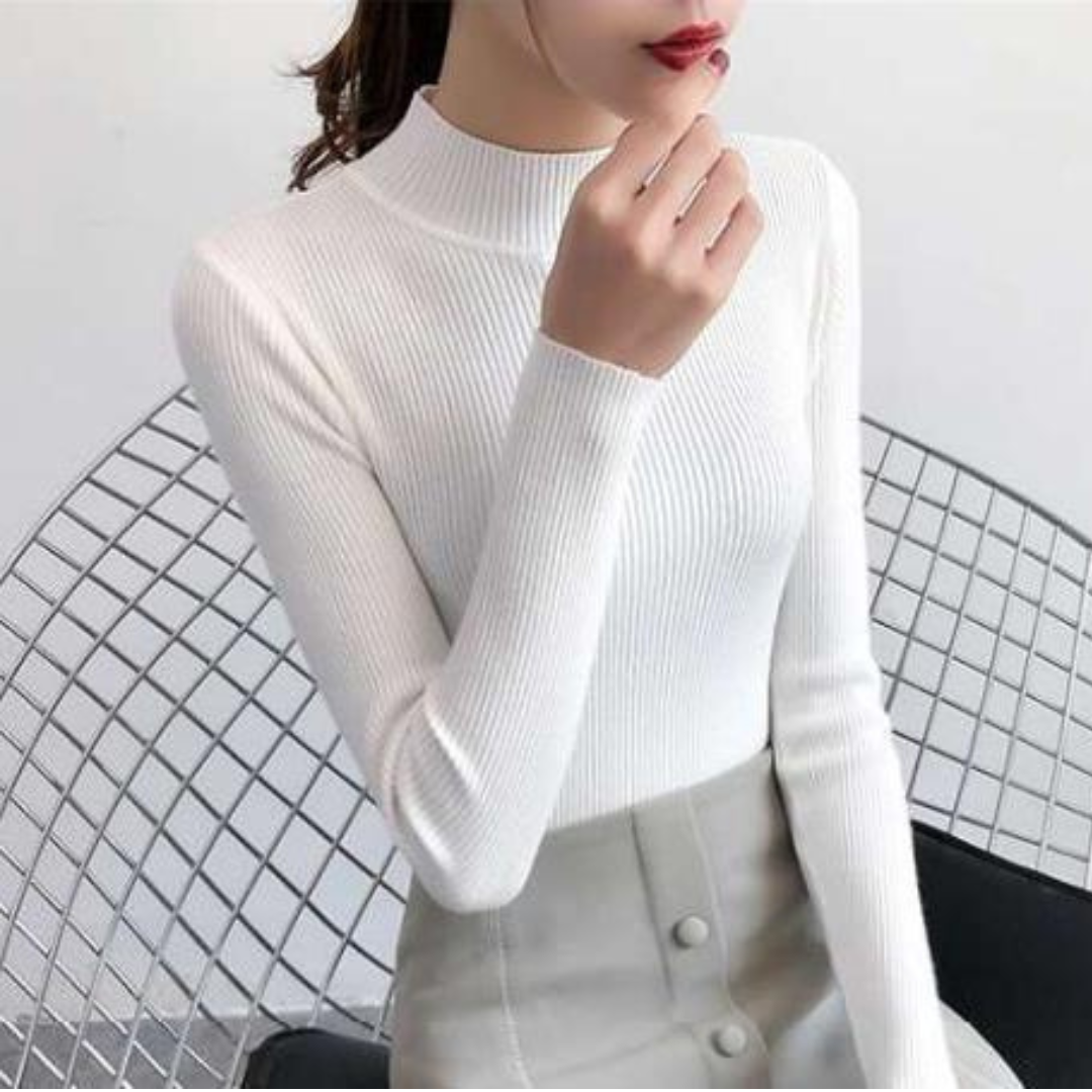 Amoria | Fiene Half-Turtleneck Sweater