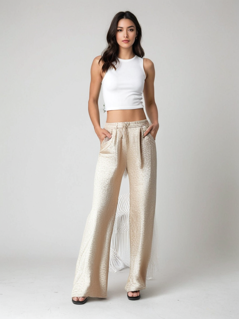 Lenah | Pantaloni Eleganți