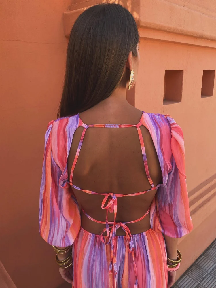 SOLA™ | Rochie elegantă cu spatele gol