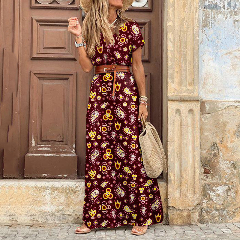 Luna® | Rochie Maxi Bohemian Elegantă