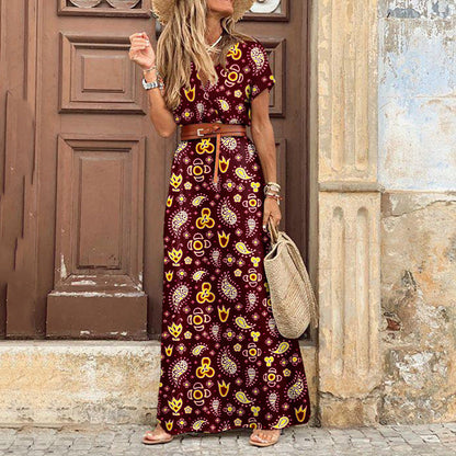 Luna® | Rochie Maxi Bohemian Elegantă