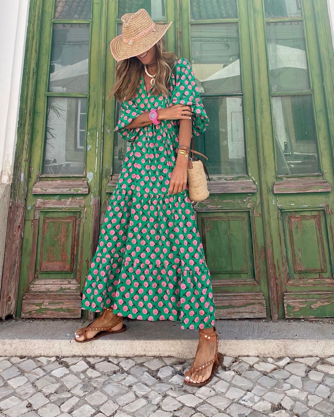 Sorina | Rochie Maxi Boemă