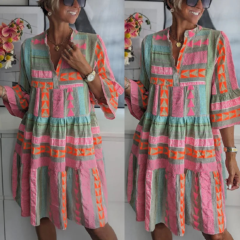 Kiki | Rochie Midi Elegantă de Primăvară ( aproape epuizată )