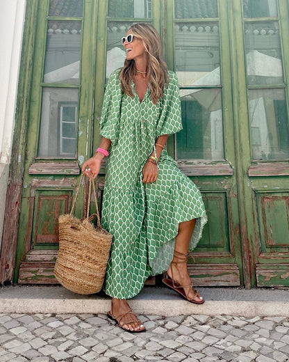 Sorina | Rochie Maxi Boemă