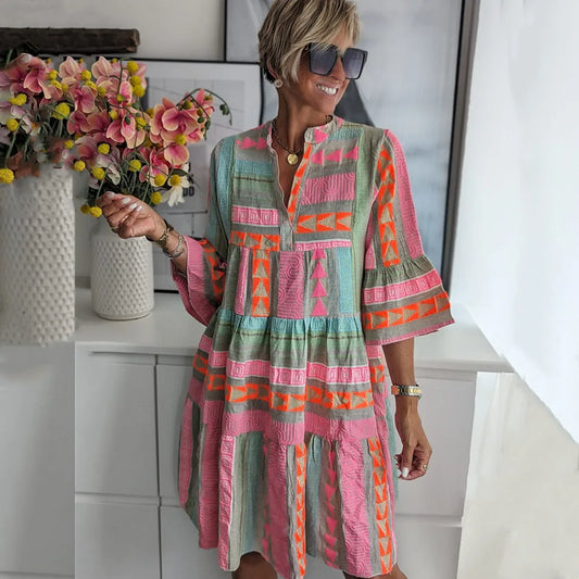 Kiki | Rochie Midi Elegantă de Primăvară ( aproape epuizată )