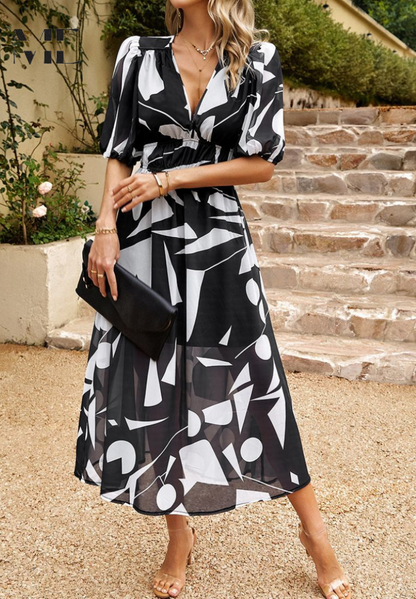 Danielle | Rochie Midi Luxe Timeless (Aproape epuizată)