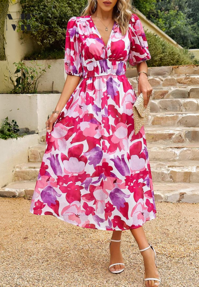 Danielle | Rochie Midi Luxe Timeless (Aproape epuizată)