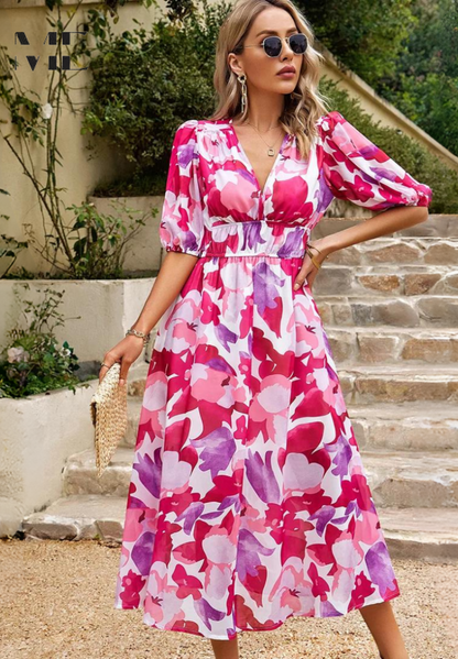 Danielle | Rochie Midi Luxe Timeless (Aproape epuizată)