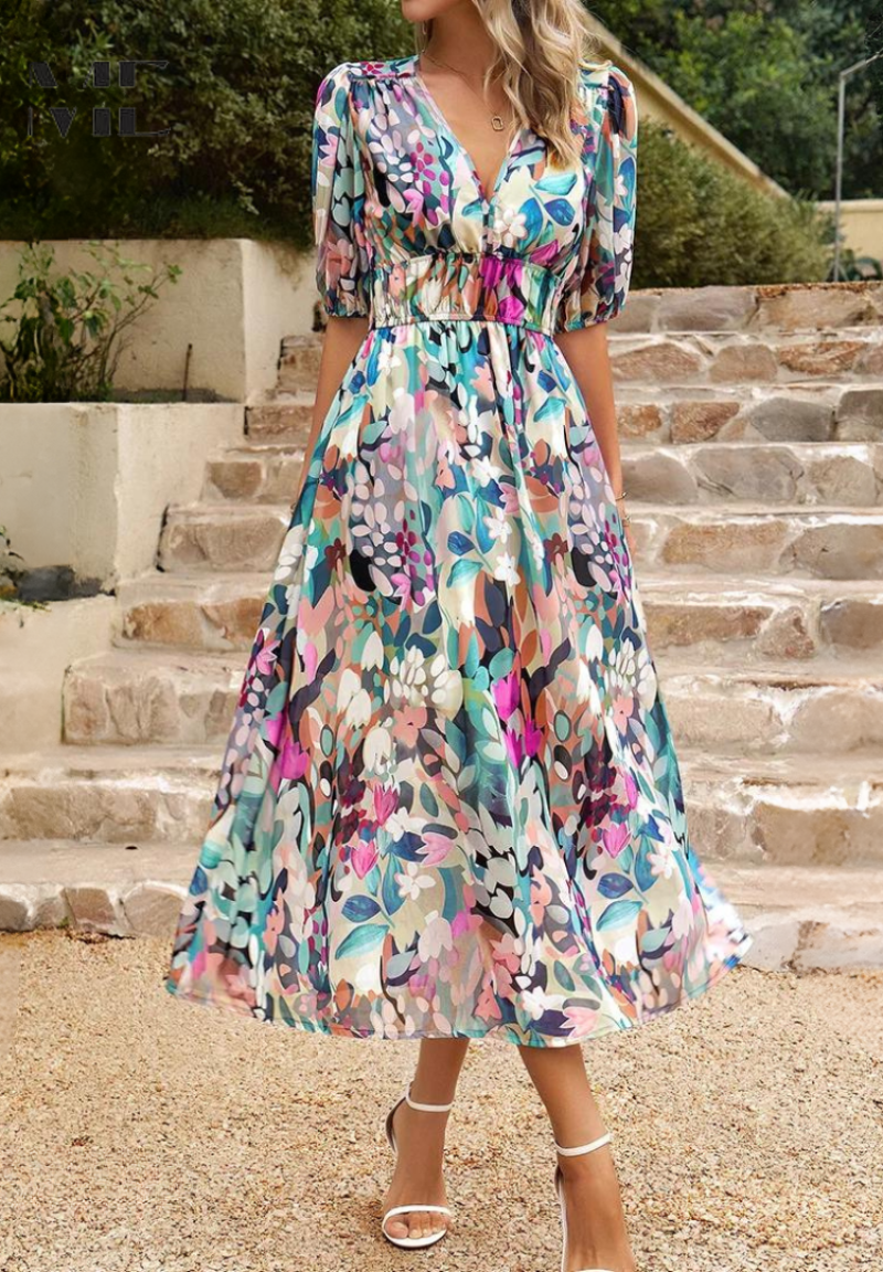 Danielle | Rochie Midi Luxe Timeless (Aproape epuizată)