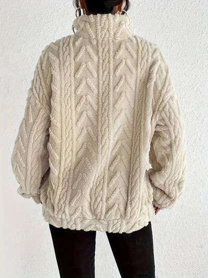 Amoria | Knitted Fleece Sweater