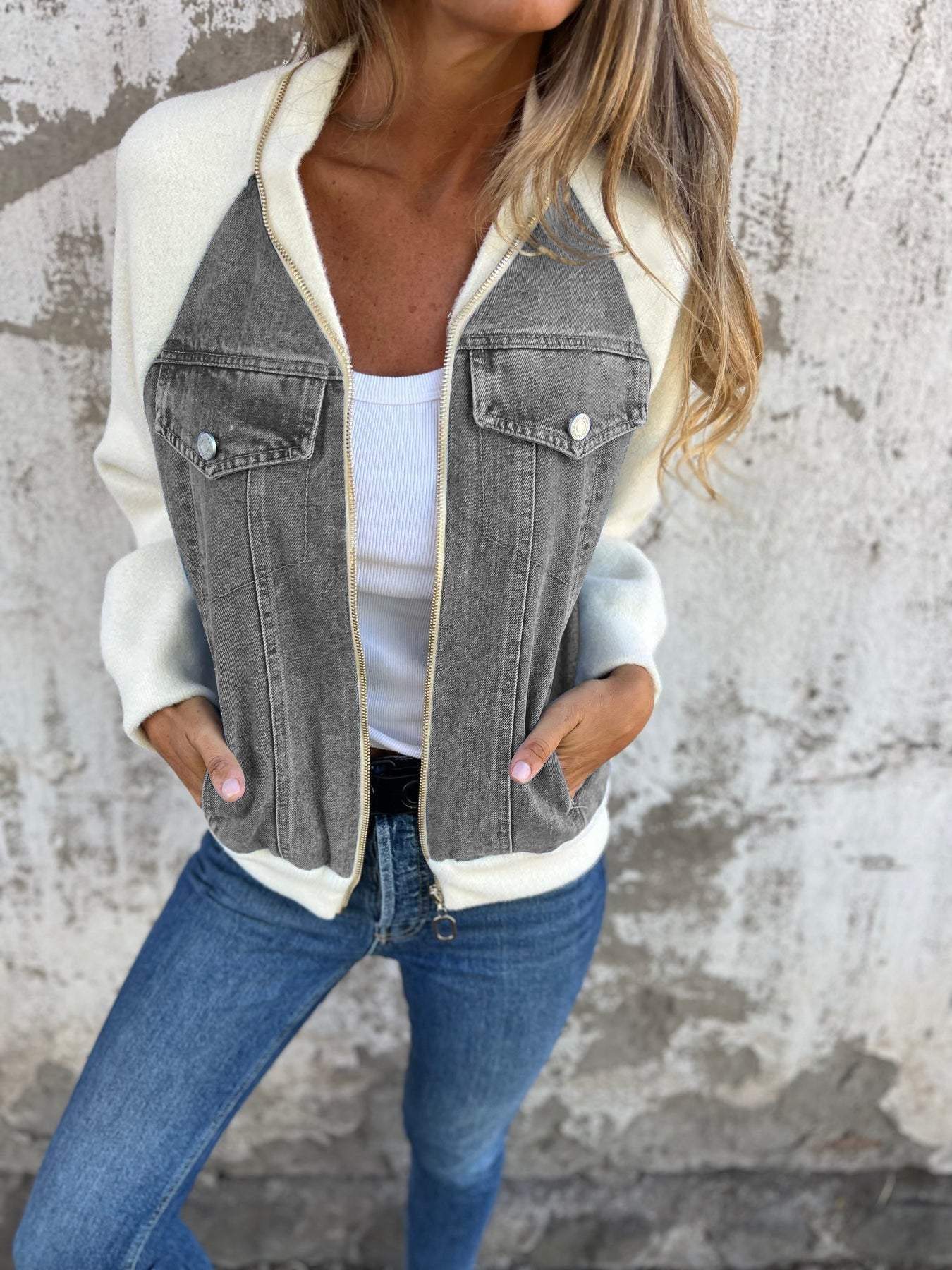 Mira | Jachetă din denim