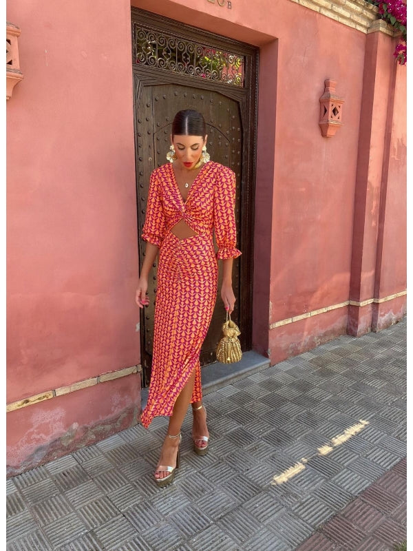 Lara™ | Rochie de vară satinat