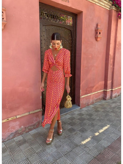 Lara™ | Rochie de vară satinat